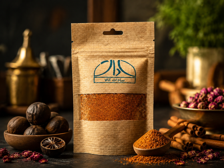 ادویه خورشتی مجلسی ۵۰ گرمی (ترکیبی از ۷ ادویه برای خورش های ایرانی)